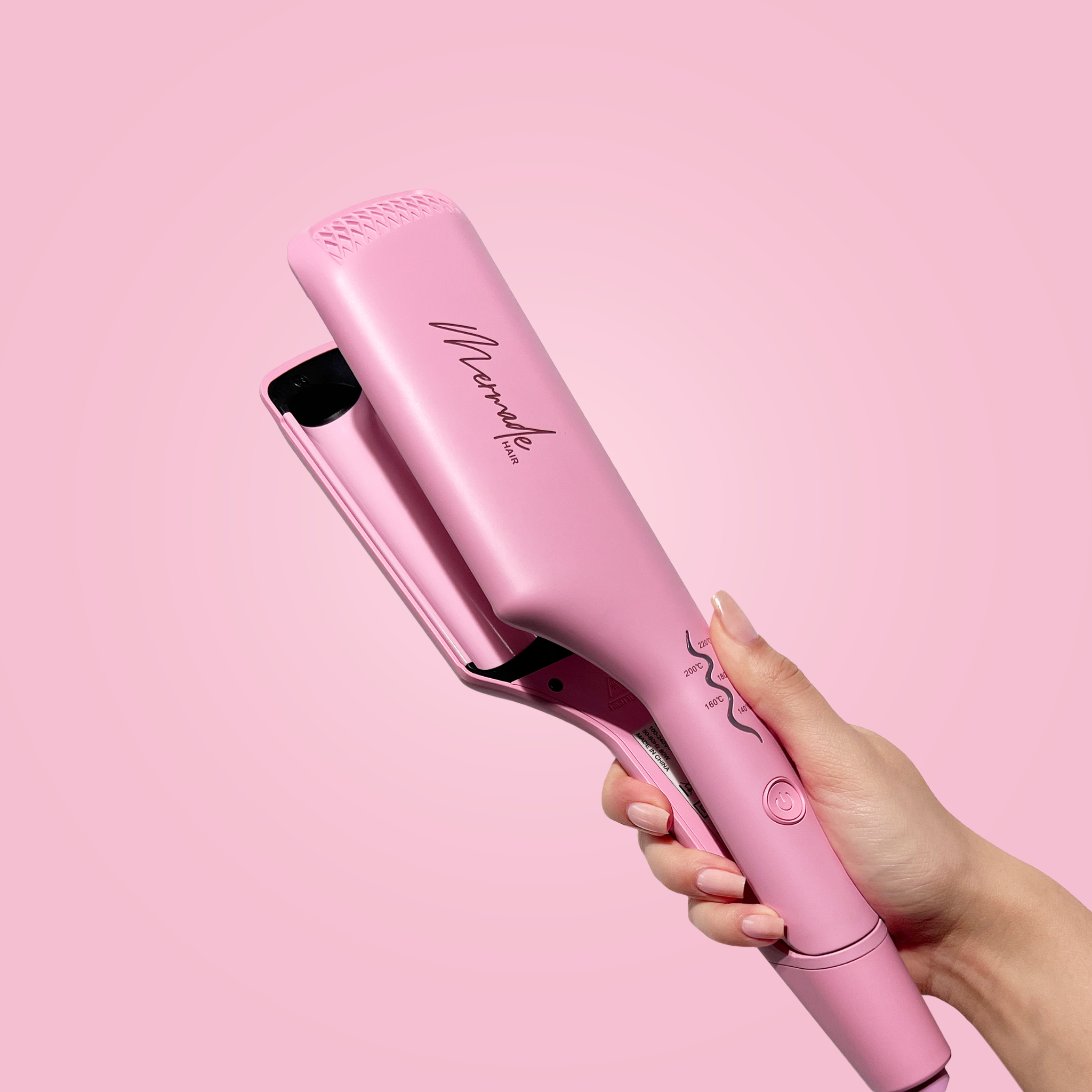 Mermade Hair Double Waver Pink