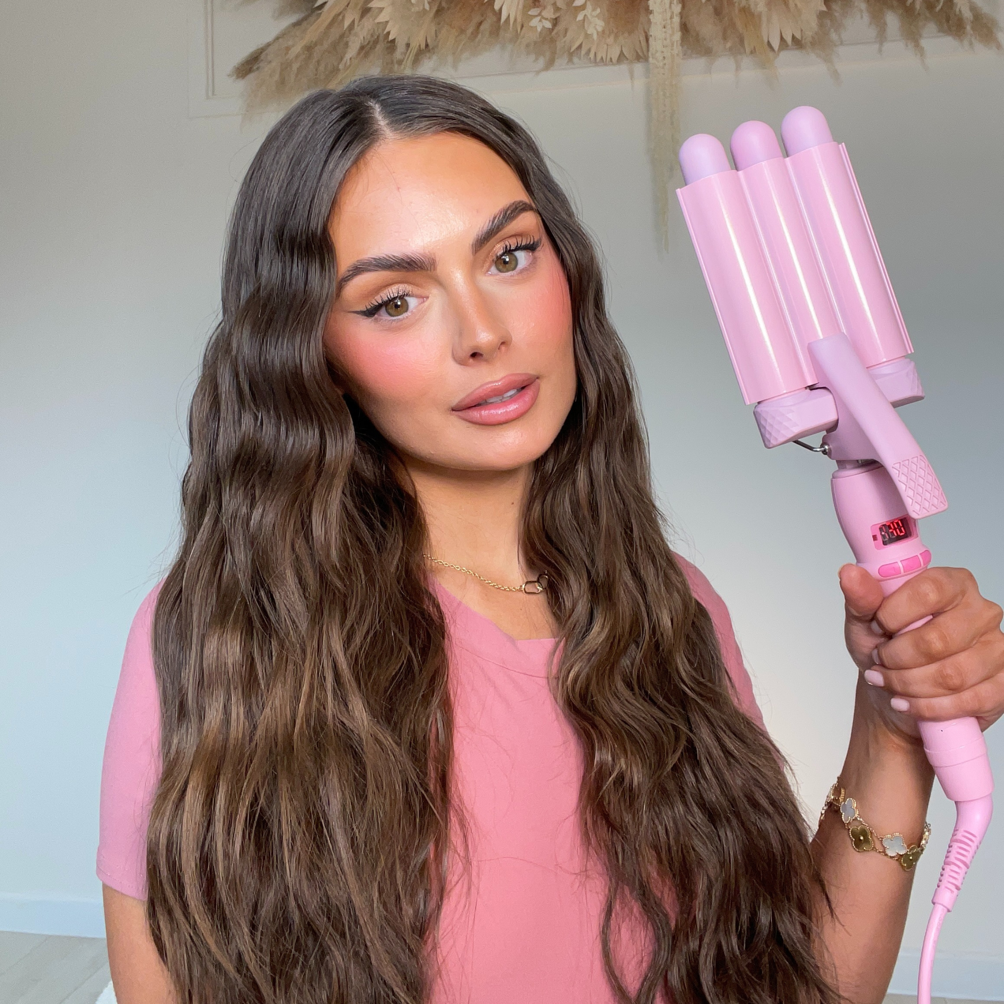 1" Mini Pro Waver - Pink