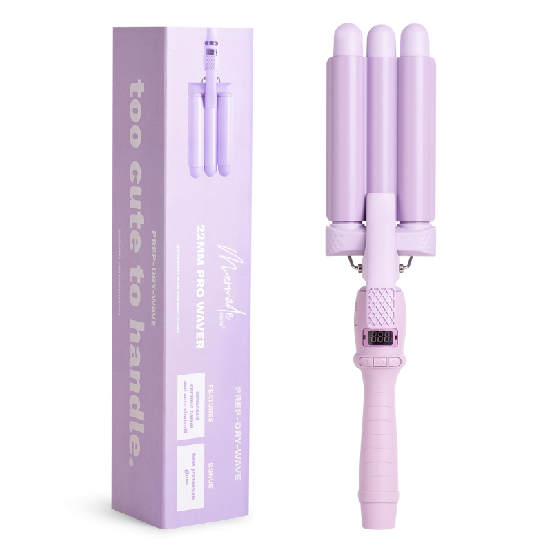 Mermade PRO Hair Waver - 0.9" Cutie® Lilac
