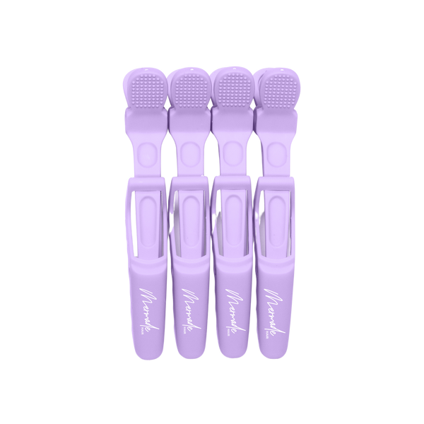 14kgf パープル系チャーム2ペアセット◝✩ Sectioning Grip Clips to Separate your Hair - Mermade Hair USA