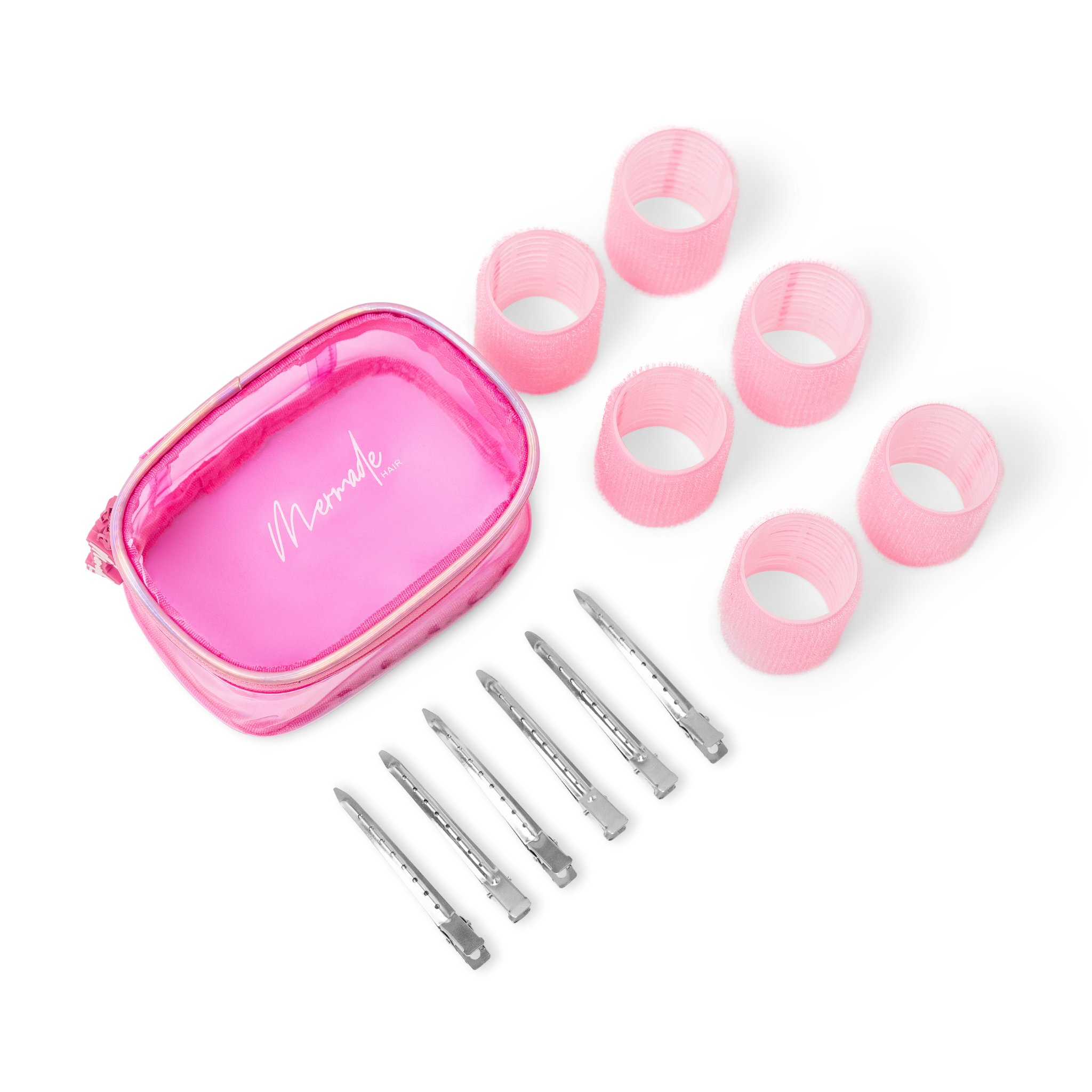 Mermade Hair Velcro Roller Kit + Clips