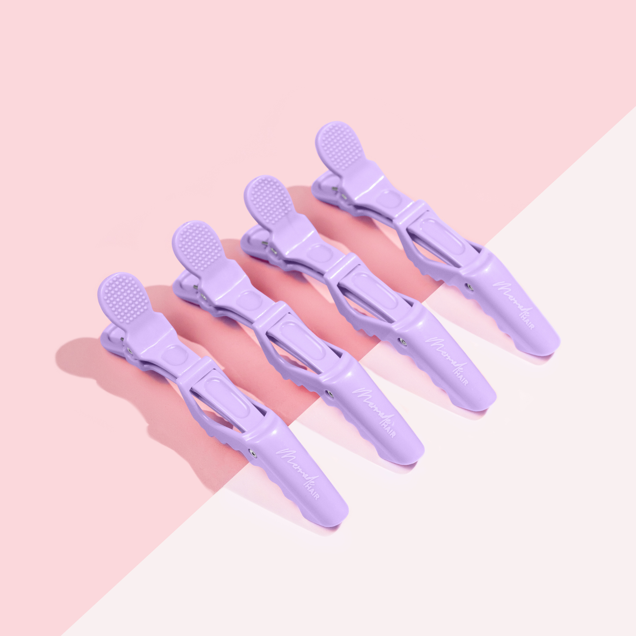 Mermade Hair Grip Clips Lilac