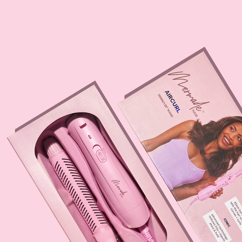 Air top curling wand