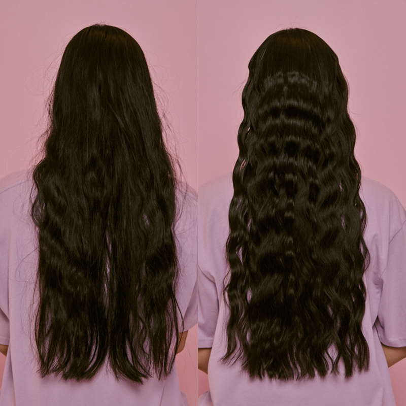 Before and After Hair Mist Mermade Hair™ USA