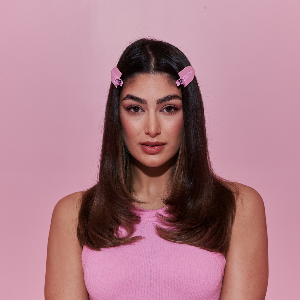 No crease hair outlet clips