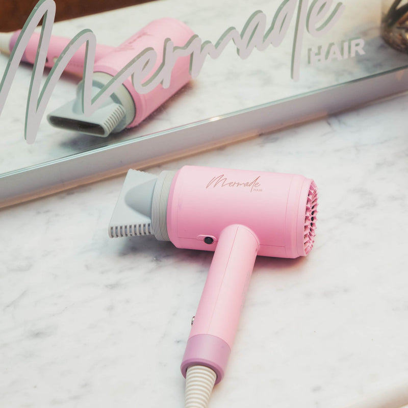 Dry your Hair Faster with Iconic Hair Dryer - Mermade Hair™