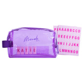 Personalised Toiletry Bag Lilac